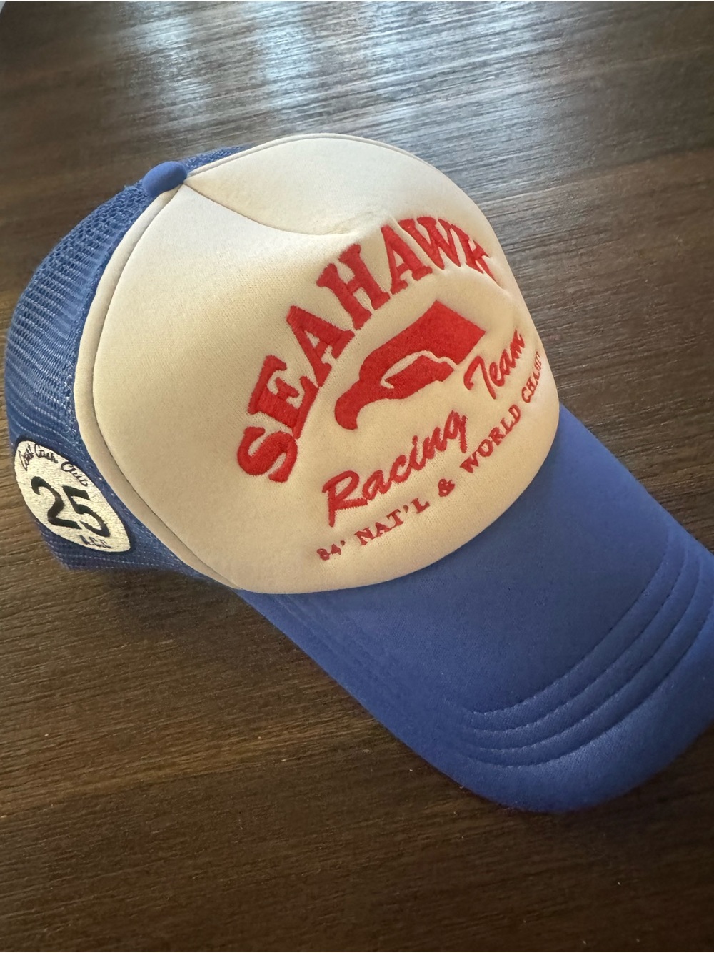 SEAHAWK RACING TEAM” ACC 80’S RETRO MIAMI TRUCKER A FRAME HAT